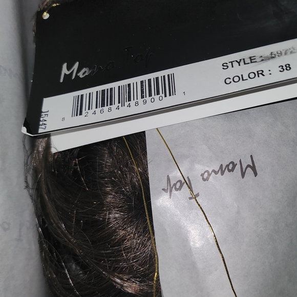 Jon Renau Mono Top style 5972 top crown color 38 - Picture 2 of 8